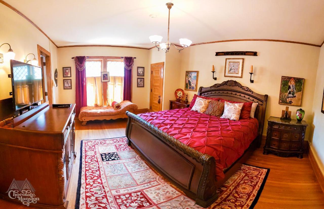 Chocolate Mansion Bed and Breakfast Sioux City Exteriör bild